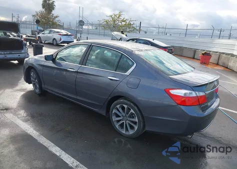 2015 Honda Accord Sport из США, поврежденный, VIN 1HGCR2F58FA245344